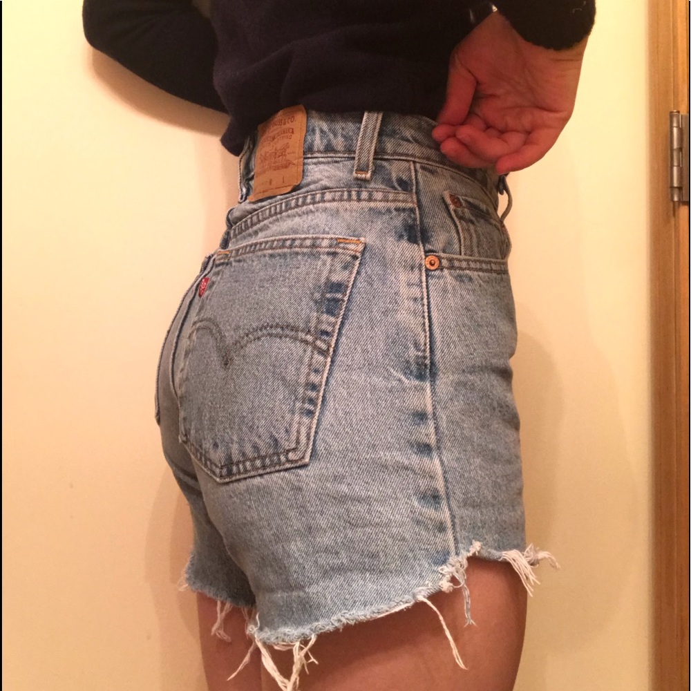 Levi Strauss Light wash Cuttoff Shorts Levi’s